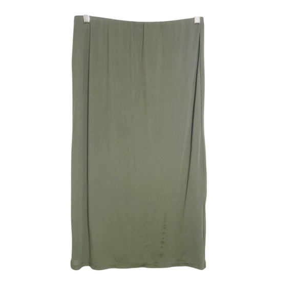 AFRM Los Angeles | Women's Long Sleeve Two Piece Green Skirt Set (Size Large/XL) - Picture 15 of 16